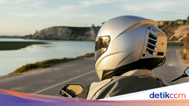 Anti Panas, Helm ini ada AC-nya