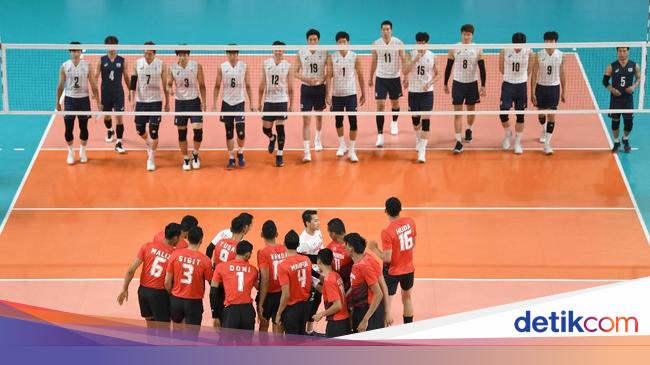 Dikalahkan Korsel Voli Putra Gagal Penuhi Target