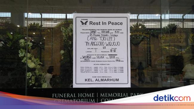 Anggodo Widjojo Meninggal Dunia, Disemayamkan di Pluit