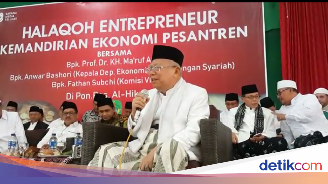 Ma'ruf Amin soal Usul Debat Bahasa Inggris: Jangan Mengada-ada