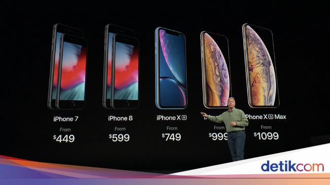 Ini Dia Harga Tiga iPhone Baru