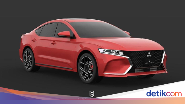 Desain Generasi Terbaru Mitsubishi Galant di 2020, Keren Gak?