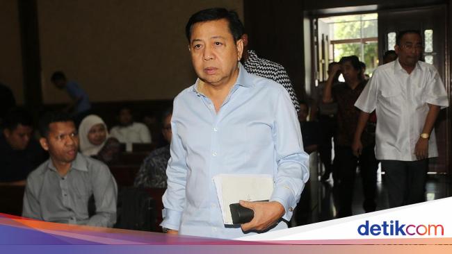 Sempat Ganti Hakim, PK Ringankan Hukuman Novanto Diputus Usai 1.956 Hari