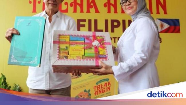 Sido Muncul Ekspor Perdana Produk Tolak Angin Ke Filipina