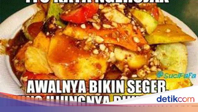 Bukan Cuma Pedas Segar Meme Rujak Ini Bikin Senyum Senyum Sendiri