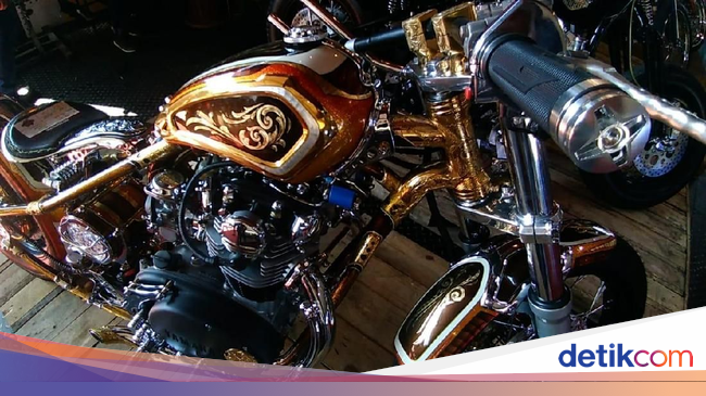 Motor Batik Jadi Modifikasi Terbaik di Surabaya 
