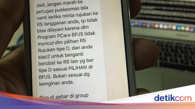 Viral Soal Pasien Tak Bisa Pilih Rujukan Ini Tanggapan Bpjs Kesehatan