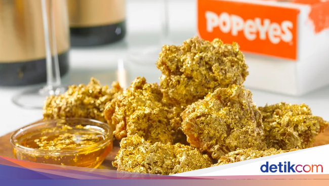 Mewah! Resto Ini Sajikan Chicken Wings Berlapis Emas 24 Karat Mewah! Resto Ini Sajikan Chicken Wings Berlapis Emas 24 Karat