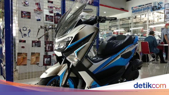 Modifikasi Yamaha NMAX ala Diler Resmi Tampil Elegan