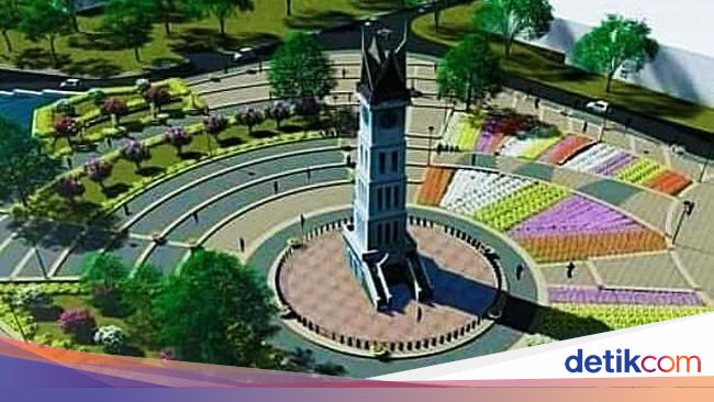 Walkot Bukittinggi Heran Desain Taman Jam Gadang Disebut 