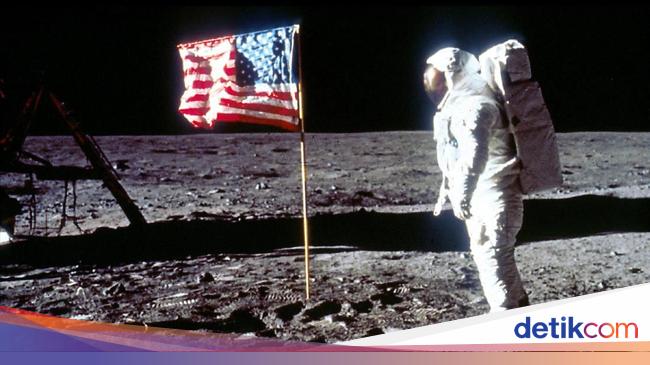 Melihat Lagi Foto Pendaratan Pertama Manusia Di Bulan