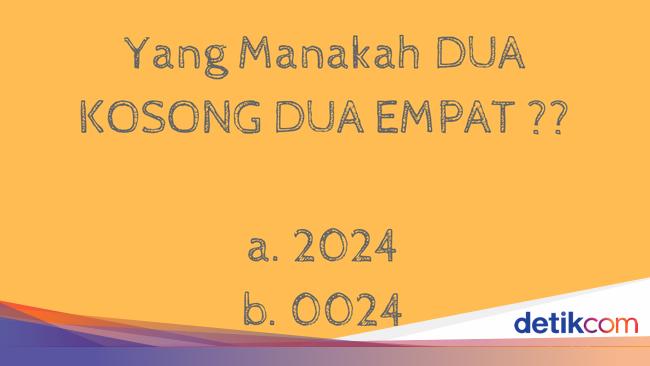 Netizen Debat Bahas Jawaban Tepat Dari Soal Dua Kosong Dua Empat