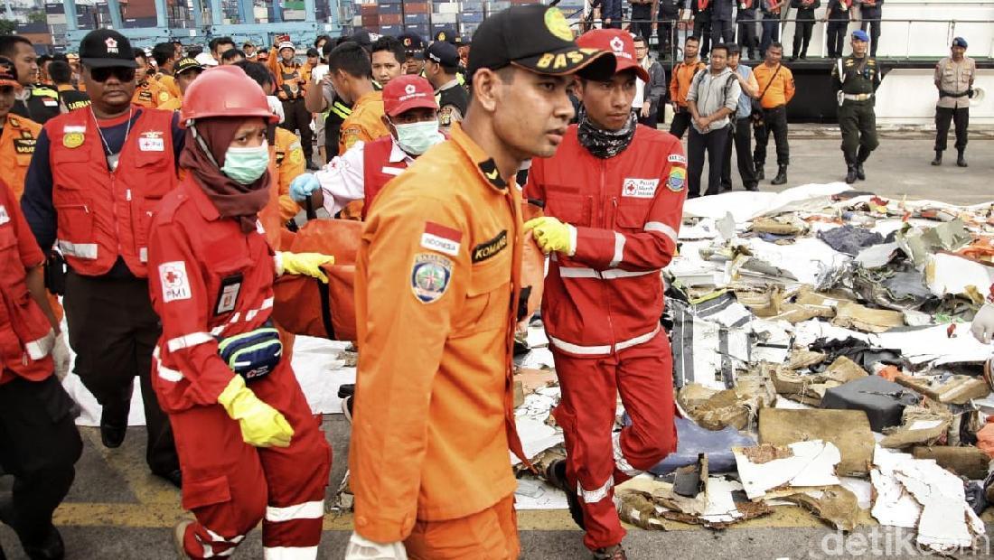 Polisi Ambil Sampel DNA 238 Bagian Tubuh Korban Lion Air