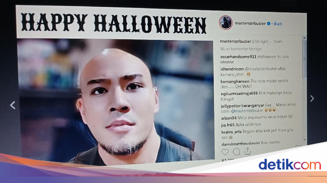 Foto Halloween ala Deddy Corbuzier Ini Jadi Sorotan