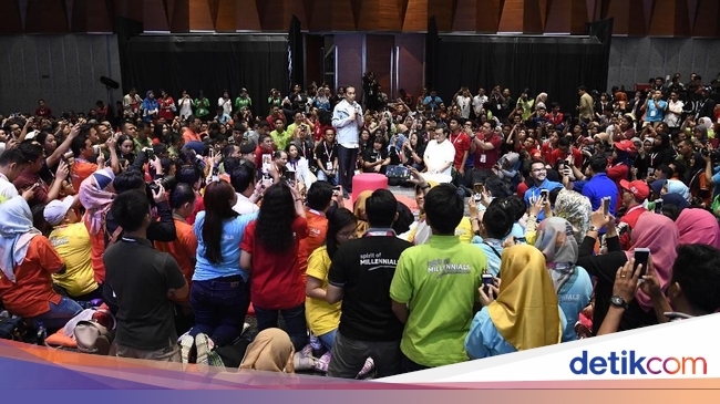 Ini Pesan Jokowi ke Milenial soal Main Medsos