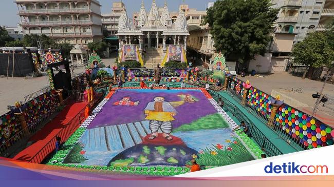 Antusiasme Warga India Menyambut Perayaan Diwali