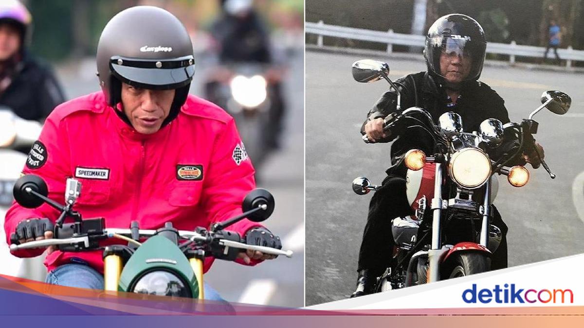 Jokowi dan Duterte Petinggi Negara yang Suka Naik Motor