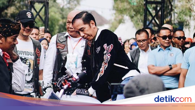 Jokowi Pakai Jaket Bubur Ayam Racer, Ini Cerita di Baliknya