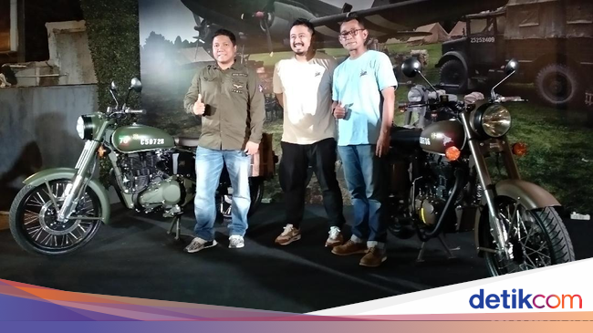 Ini 'Motor Perang' Terbaru Royal Enfield Harganya Rp 109 