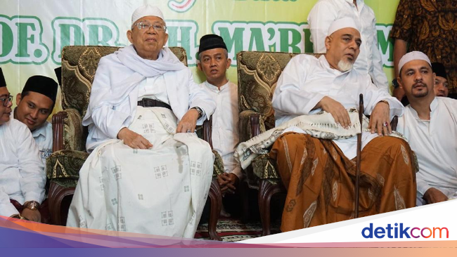 Ma'ruf Amin: Ada Tsunami Hoax, Semoga Kita Diselamatkan 