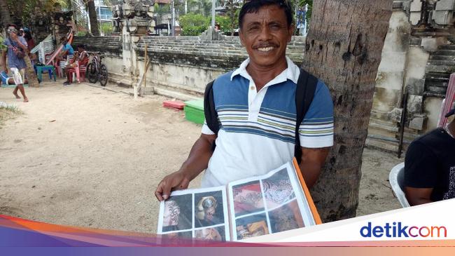 Kisah Suka Duka Tukang  Tato  Keliling di Pantai Kuta Bali