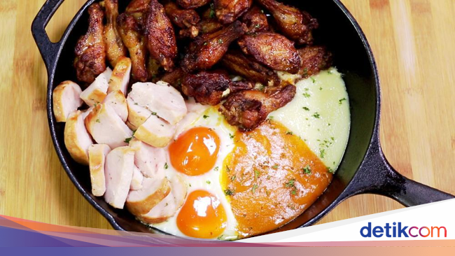 Resep Ayam: Fiesta Wings Cheesy Hotplate