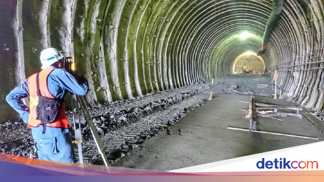 Melihat Proyek Terowongan Jalur Ganda Kereta Lintas 