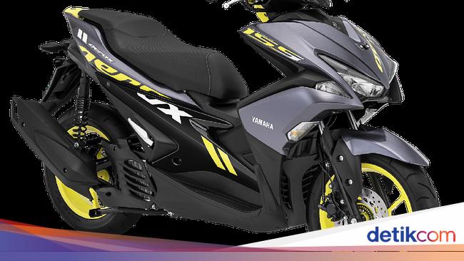 Tampilan Baru Yamaha Aerox 155 di Penghujung Tahun