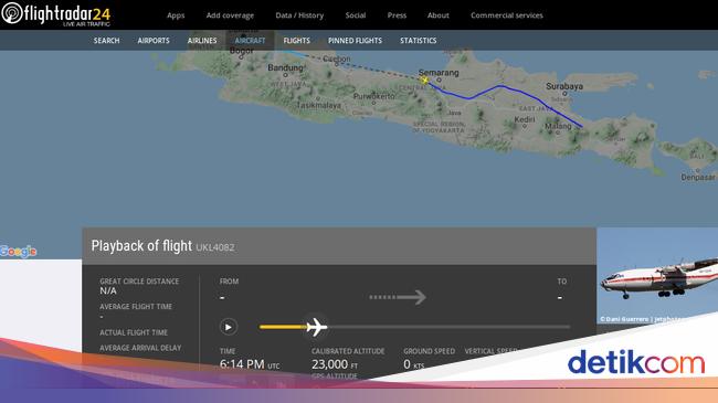 Pesawat Militer Antonov yang Meraung di Pantura Jenis 