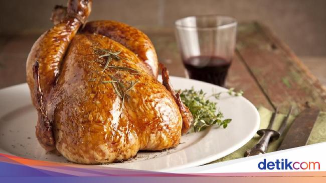 Ayam Panggang Utuh Bisa Dibuat dengan Resep Praktis dari   Ayam Panggang Utuh Bisa Dibuat dengan Resep Praktis dari