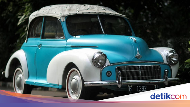 Pria Ini Buktikan Kuatnya Morris Cabriolet Jadul