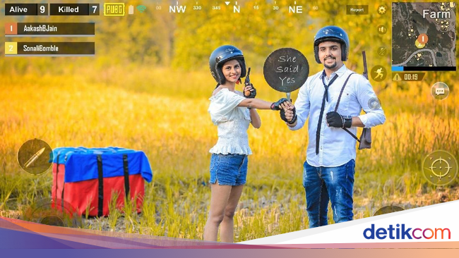 Beda dari yang Lain Foto Prewedding Pasangan Bertema Game 