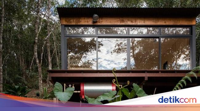 Ada Rumah  Keren Tapi di  Tengah  Hutan  Berani Tinggal Foto 3