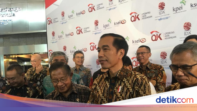 Jokowi Sebut IHSG Terbaik Kedua Dunia, Eh Ternyata... - detikFinance