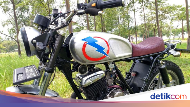Disebut 'Motor Butut', Suzuki Thunder Ini Ubah Tampilan  Disebut 'Motor Butut', Suzuki Thunder Ini Ubah Tampilan