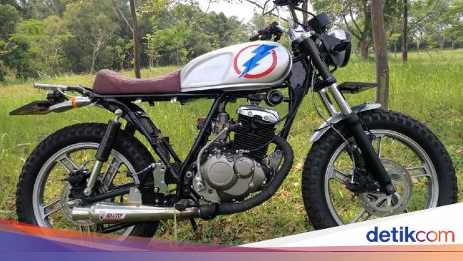 Cocok Untuk Bahan Motor Custom, Motor Bekas Suzuki Thunder 125 Harga Rp