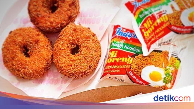 Donat Mie Goreng Instan Hybrid Donat dan Mie Instan yang Donat Mie Goreng Instan Hybrid Donat dan Mie Instan yang