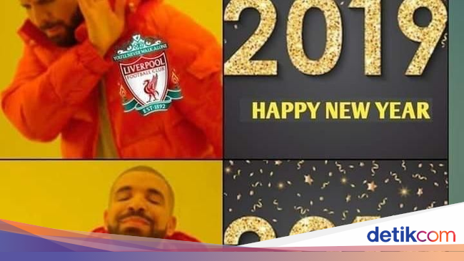Bualan "New Year New Me" dalam Meme Kocak