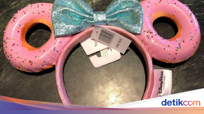 Disneyland Bikin Bando Cantik Bentuk Donat dengan Sprinkle 