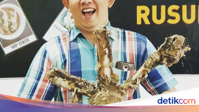 Haduh! Bakso Rusuk Trisula 3 Kg Ini Bikin Gagal Fokus