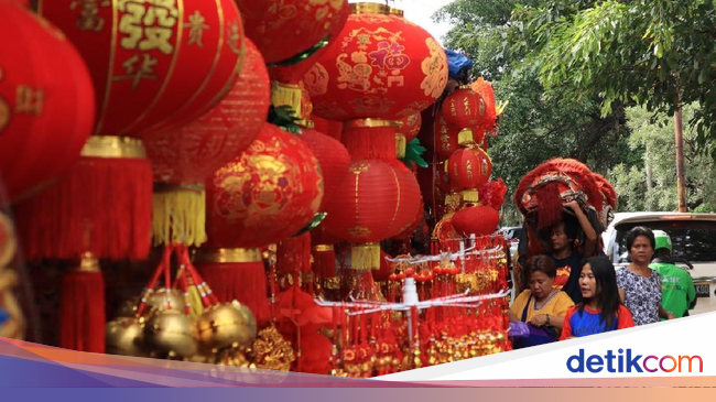Kawasan Glodok & Petak 9 Jadi Merah Jelang Imlek Kawasan Glodok & Petak 9 Jadi Merah Jelang Imlek
