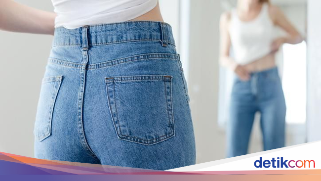  Celana  Jeans  Sudah Tak Muat Yuk Langsingkan Pinggang  