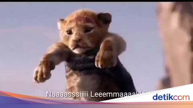 Kocak! Parodi Trailer 'The Lion King' Pesan Nasi Lemak
