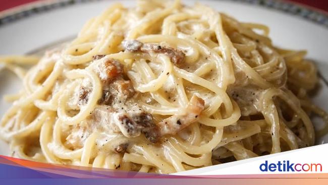 Resep Membuat Spaghetti Carbonara yang Gurih, Creamy dan Anti Gagal