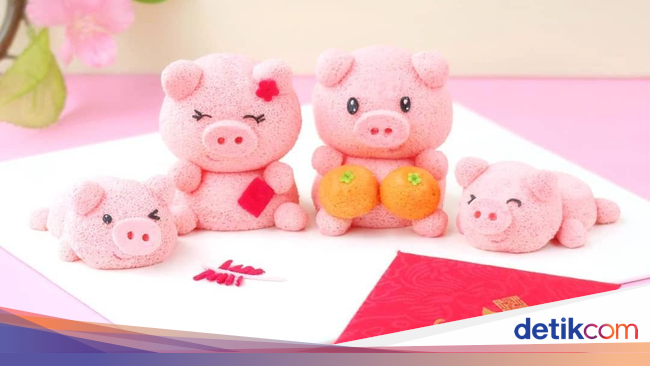 Imut dan Lucu 10 Kue Bentuk Babi Untuk Sambut Tahun Babi 