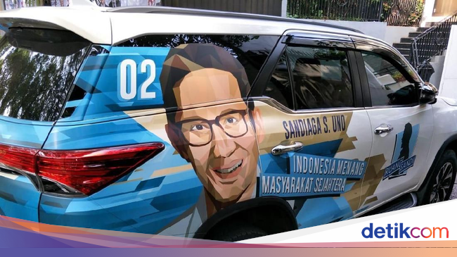  Prabowo  Sandi  Luncurkan Mobil  Kampanye dan Umumkan 