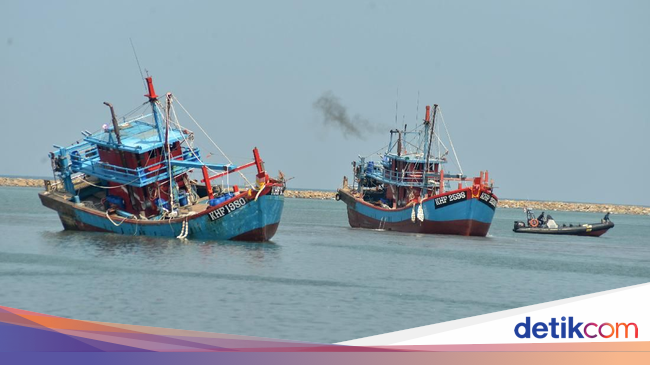 Masuk Perairan Indonesia Dua Kapal  Ikan  Malaysia Ditangkap