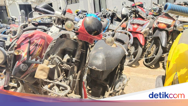 Begini Kondisi Motor  yang Dicabik cabik Adi  Saputra  saat 