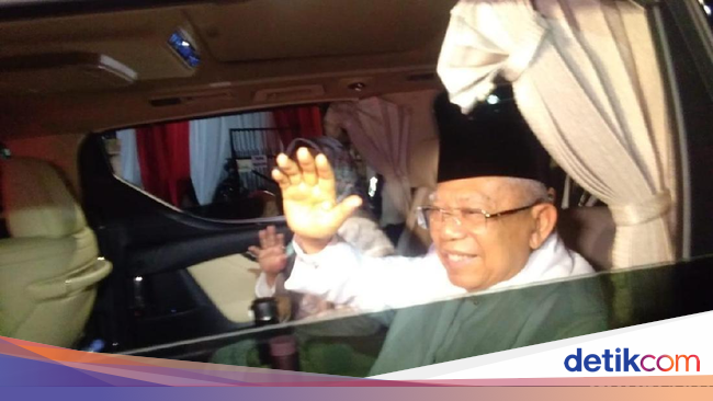 Tetap ke Acara Debat Ma ruf Amin Naik  Alphard 