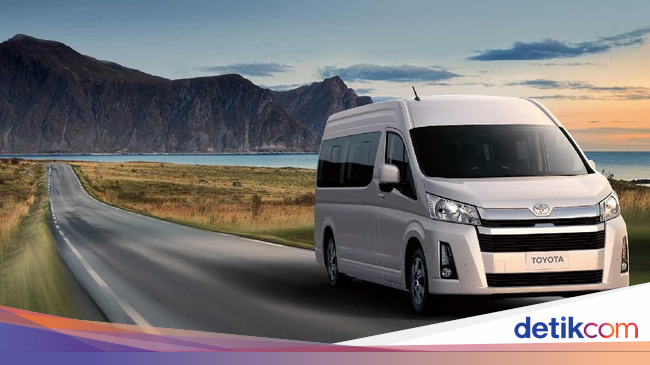 Penampakan Mobil Travel Toyota Hiace yang Tak Pesek Lagi